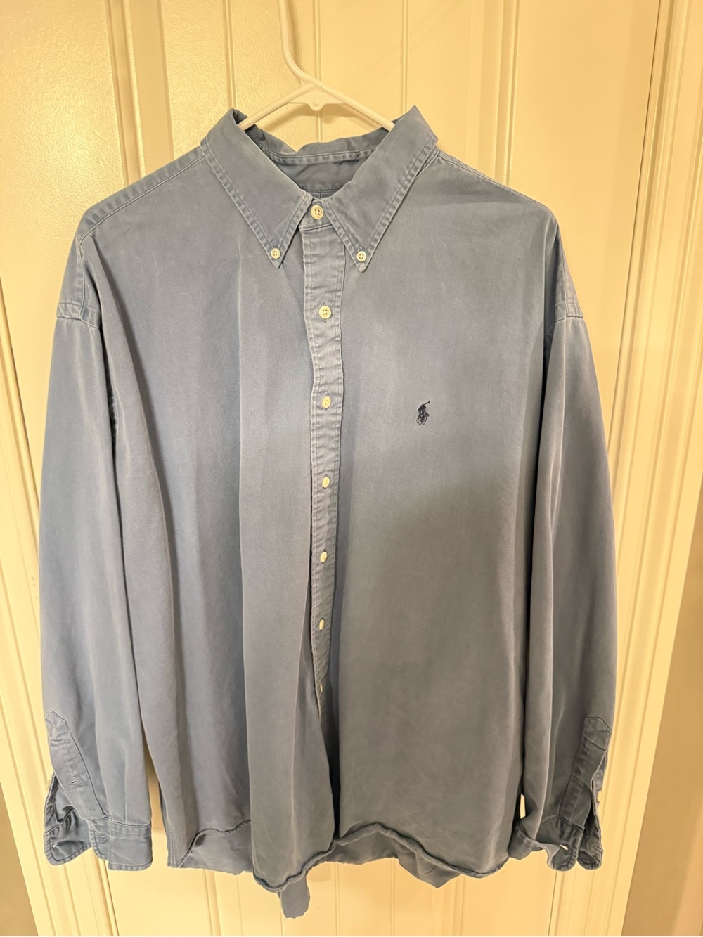 Ralph Lauren Light Blue Long-Sleeve Button-Down Shirt